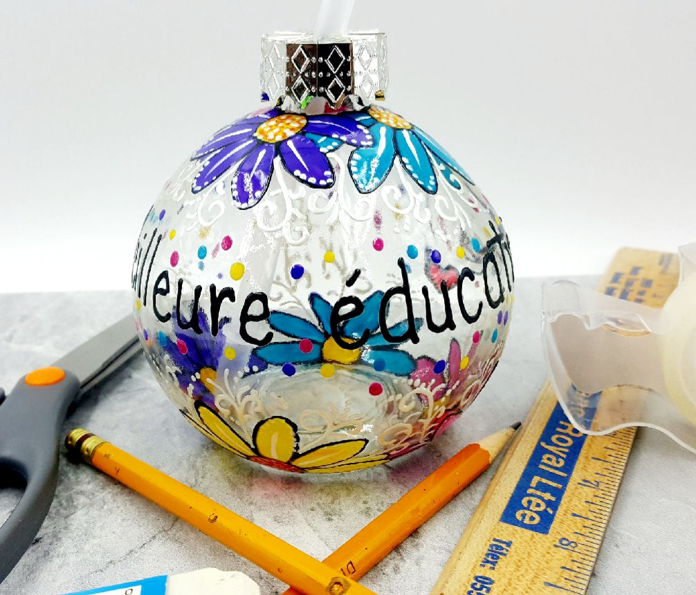Boule cocktail "Meilleure éducatrice"
