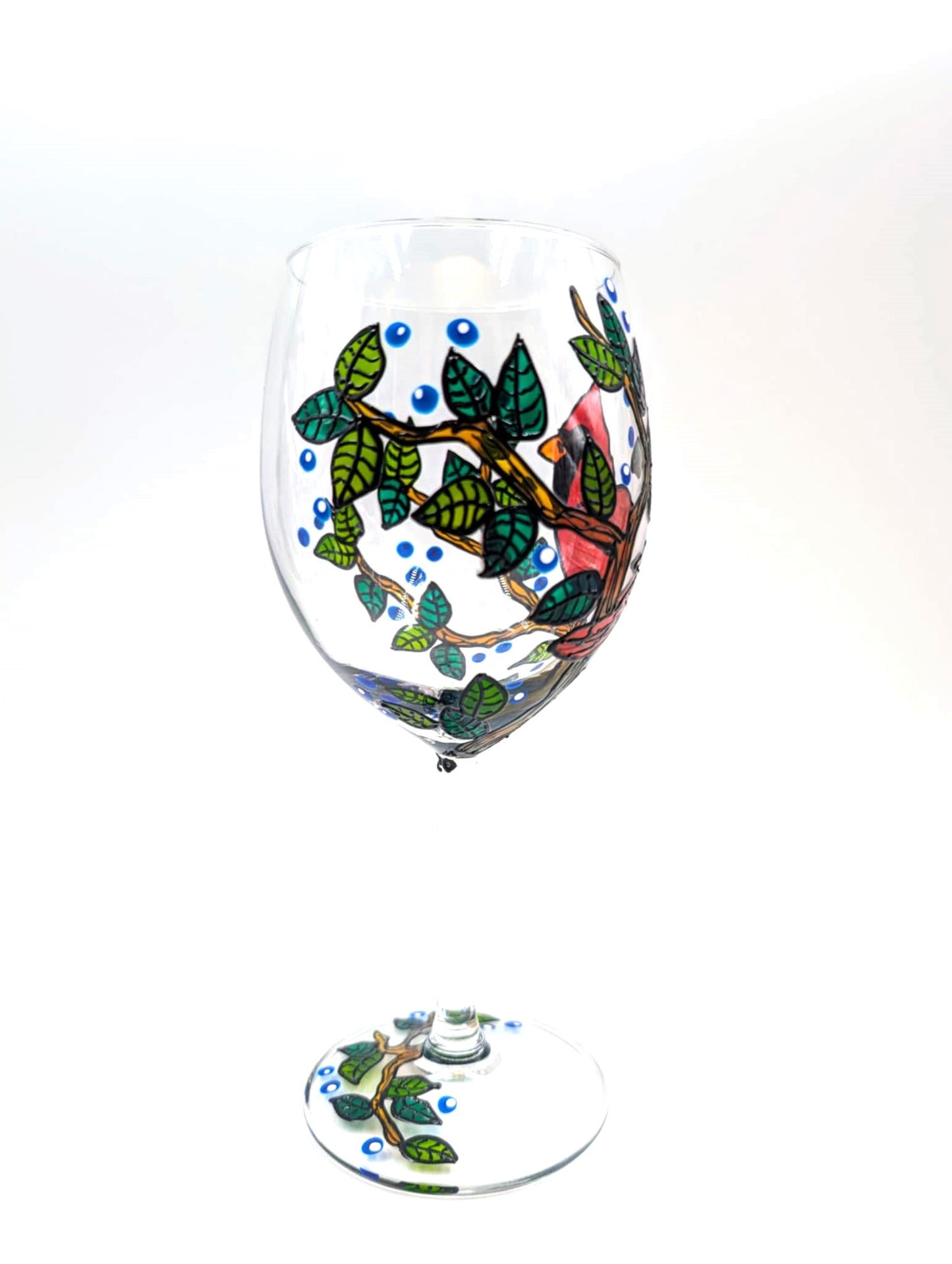 Coupe à vin cardinal