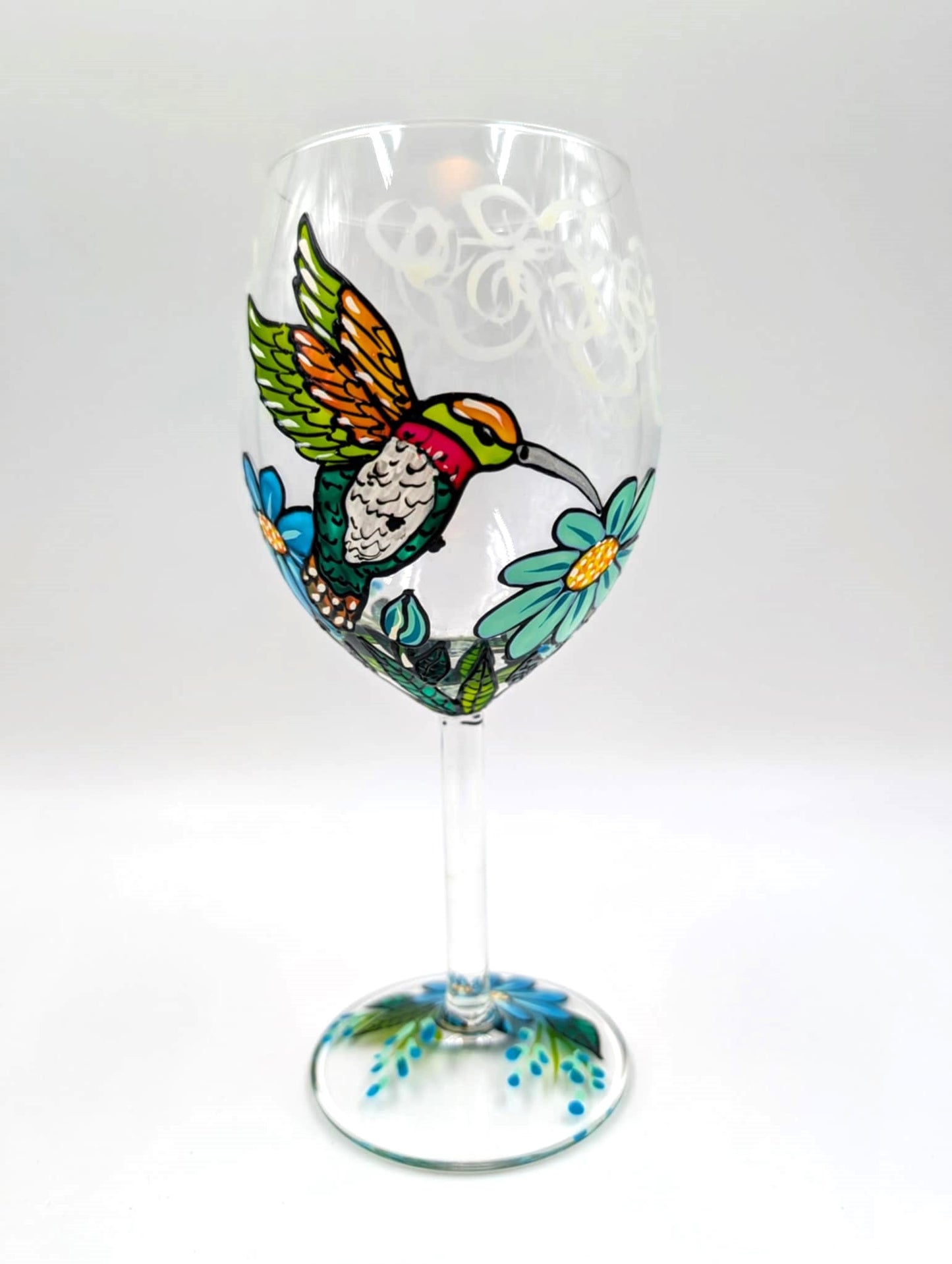 Coupe à vin colibri - frioritures guirly