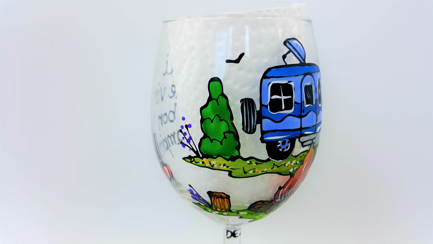 Coupe à vin camping