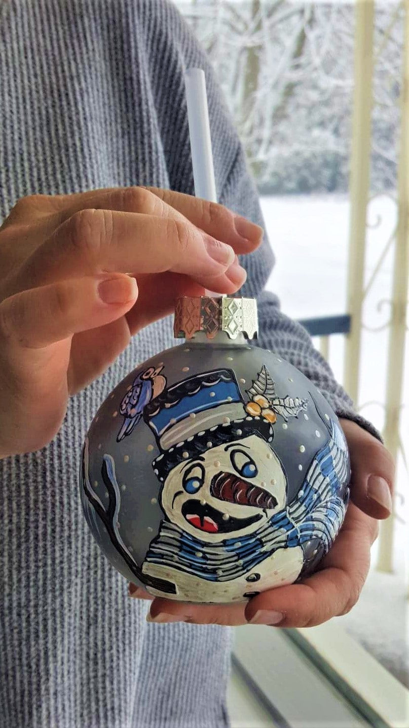 Boule cocktail bonhomme de neige Doux flocons