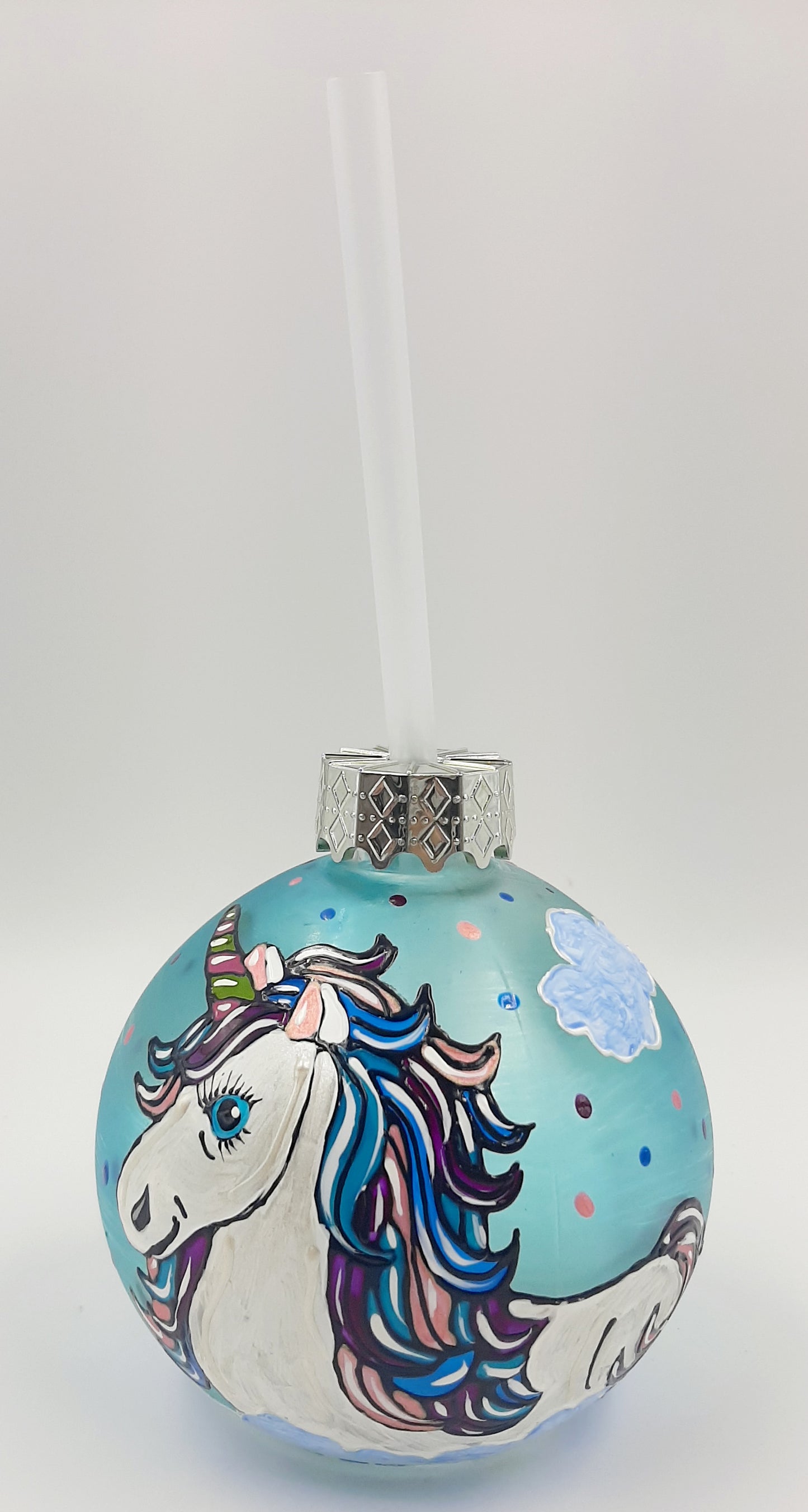 Boule cocktail licorne