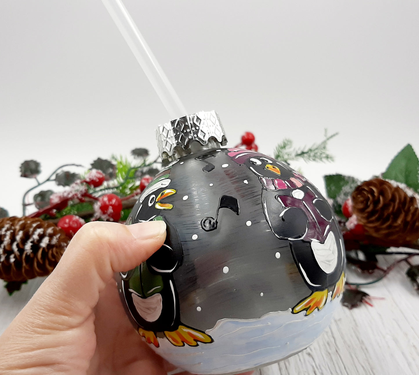 Boule cocktail chorale de pingouins