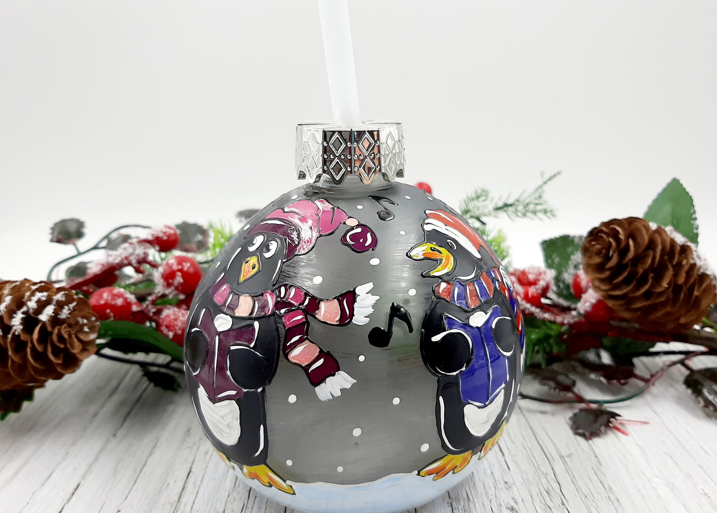Boule cocktail chorale de pingouins