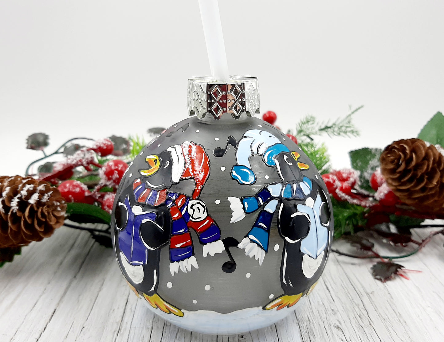 Boule cocktail chorale de pingouins