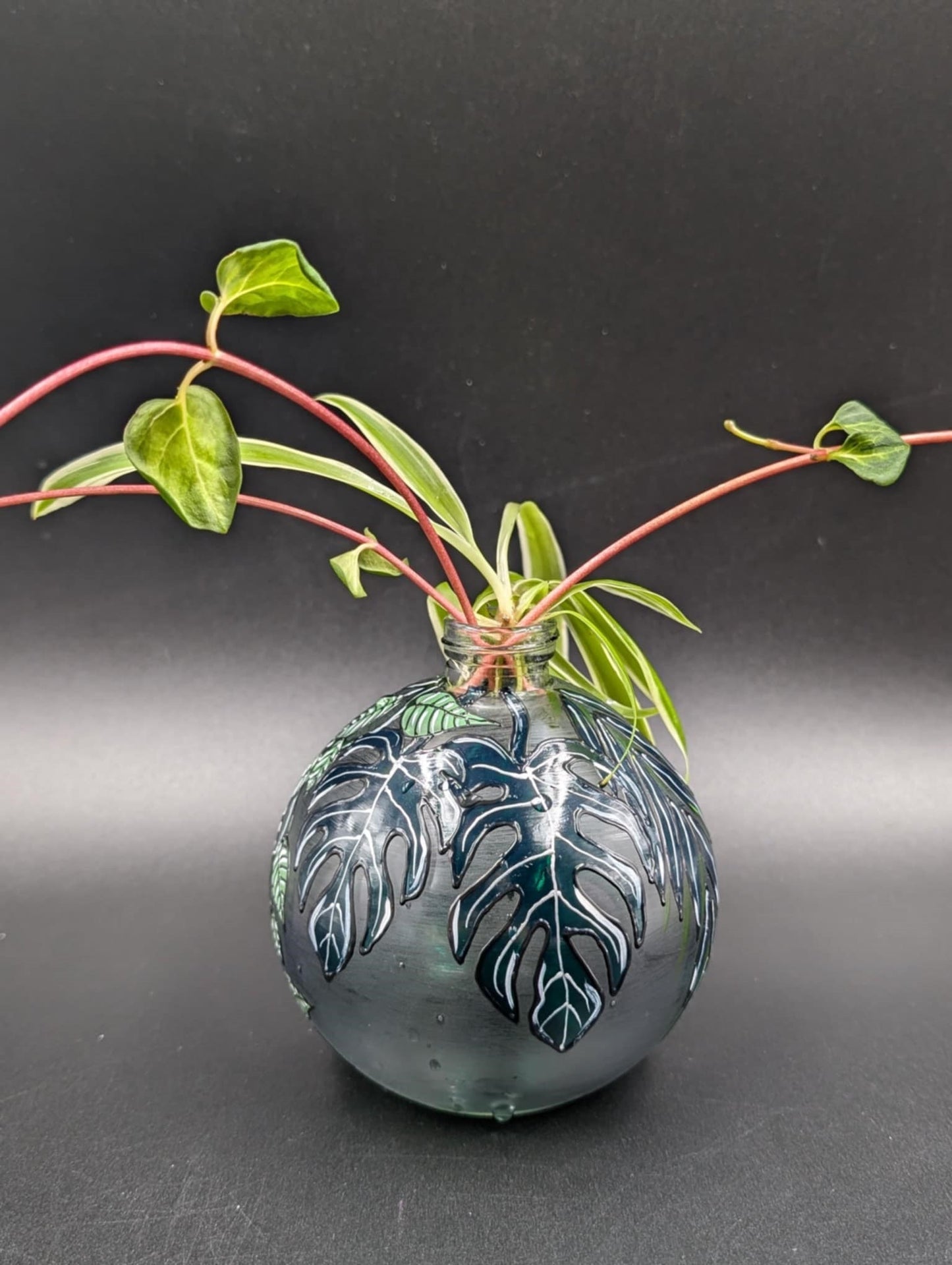 Boule cocktail plantes et feuillages