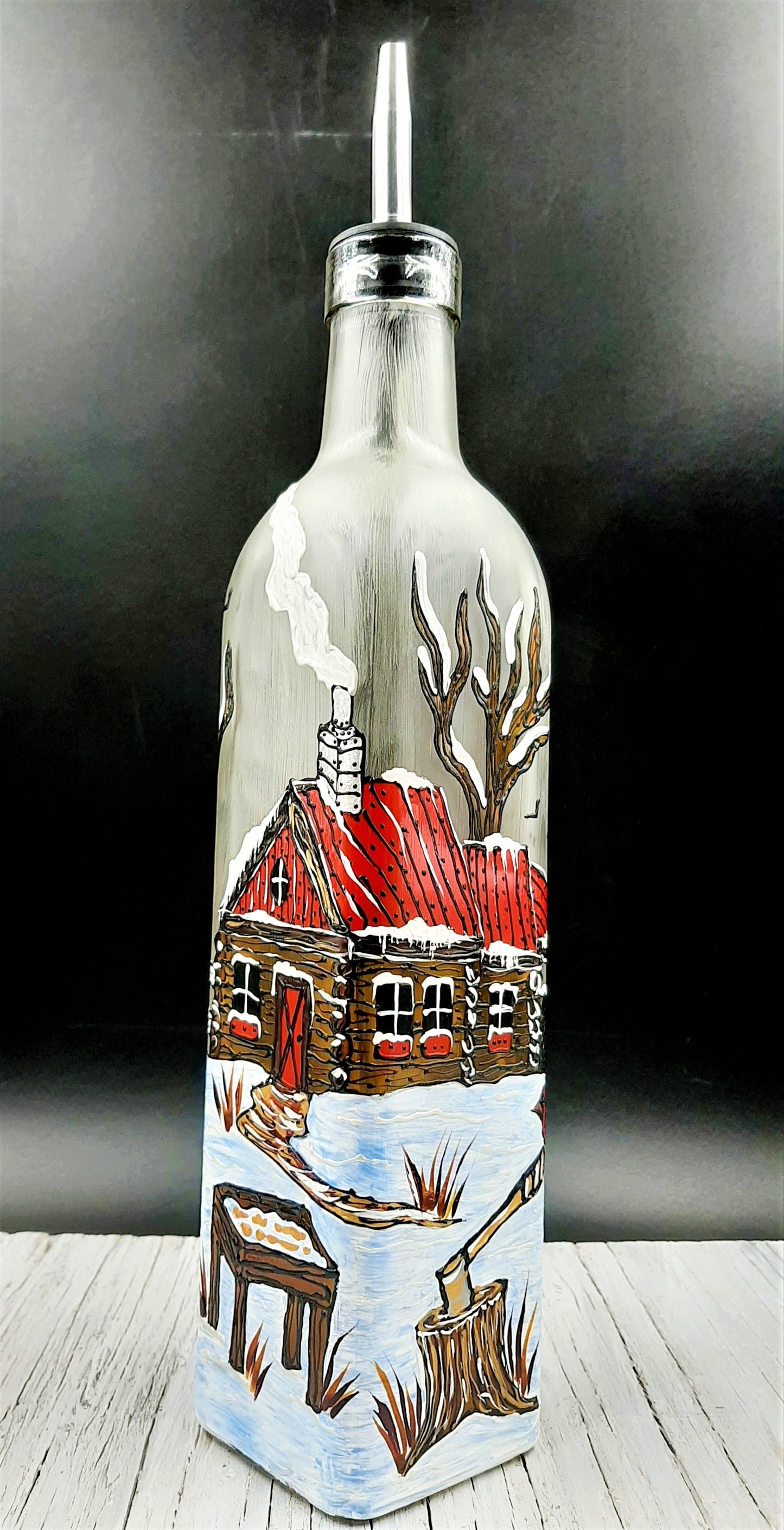 Huilier Temps des sucres - Bouteille sirop d'érable