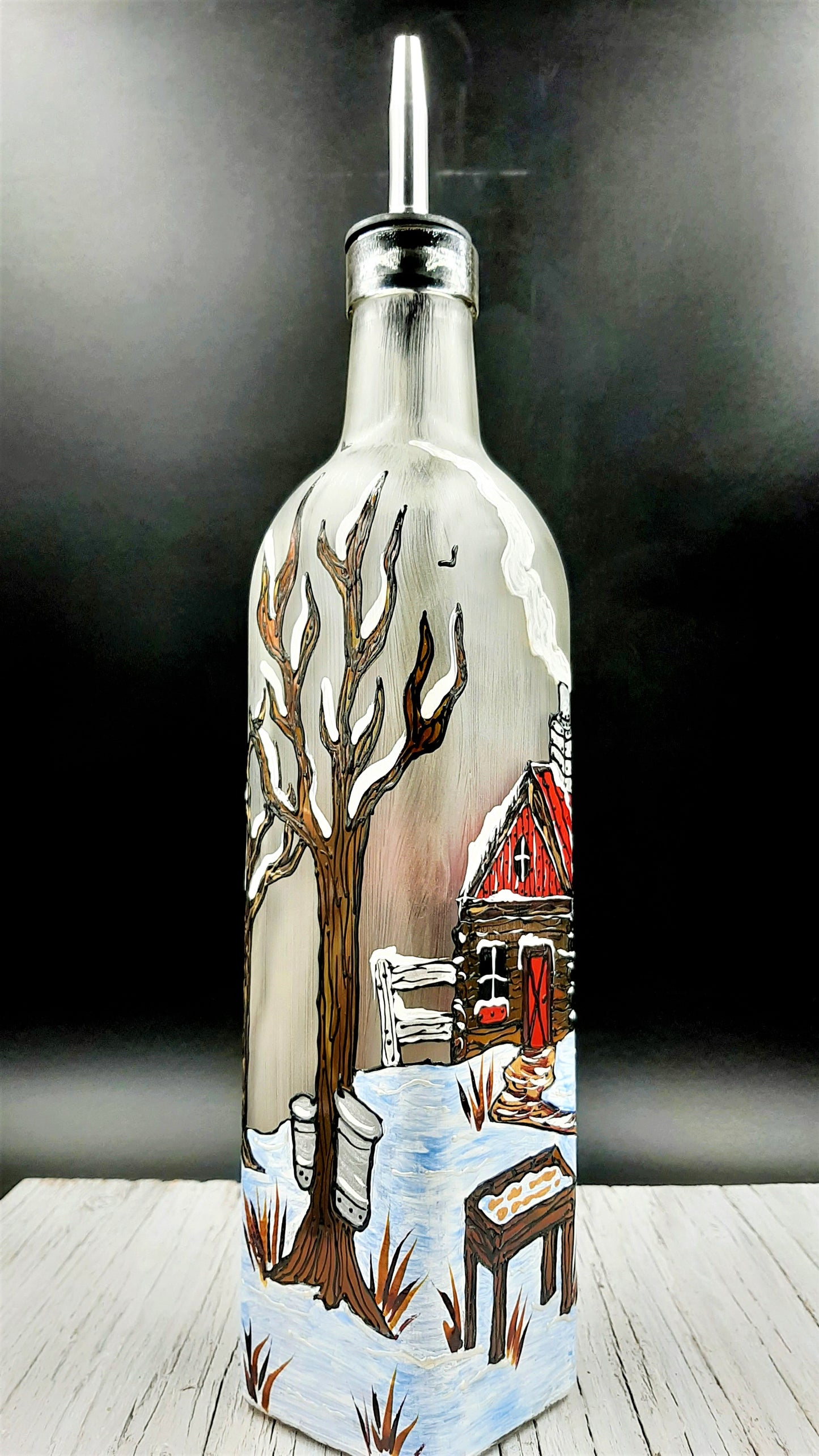 Huilier Temps des sucres - Bouteille sirop d'érable