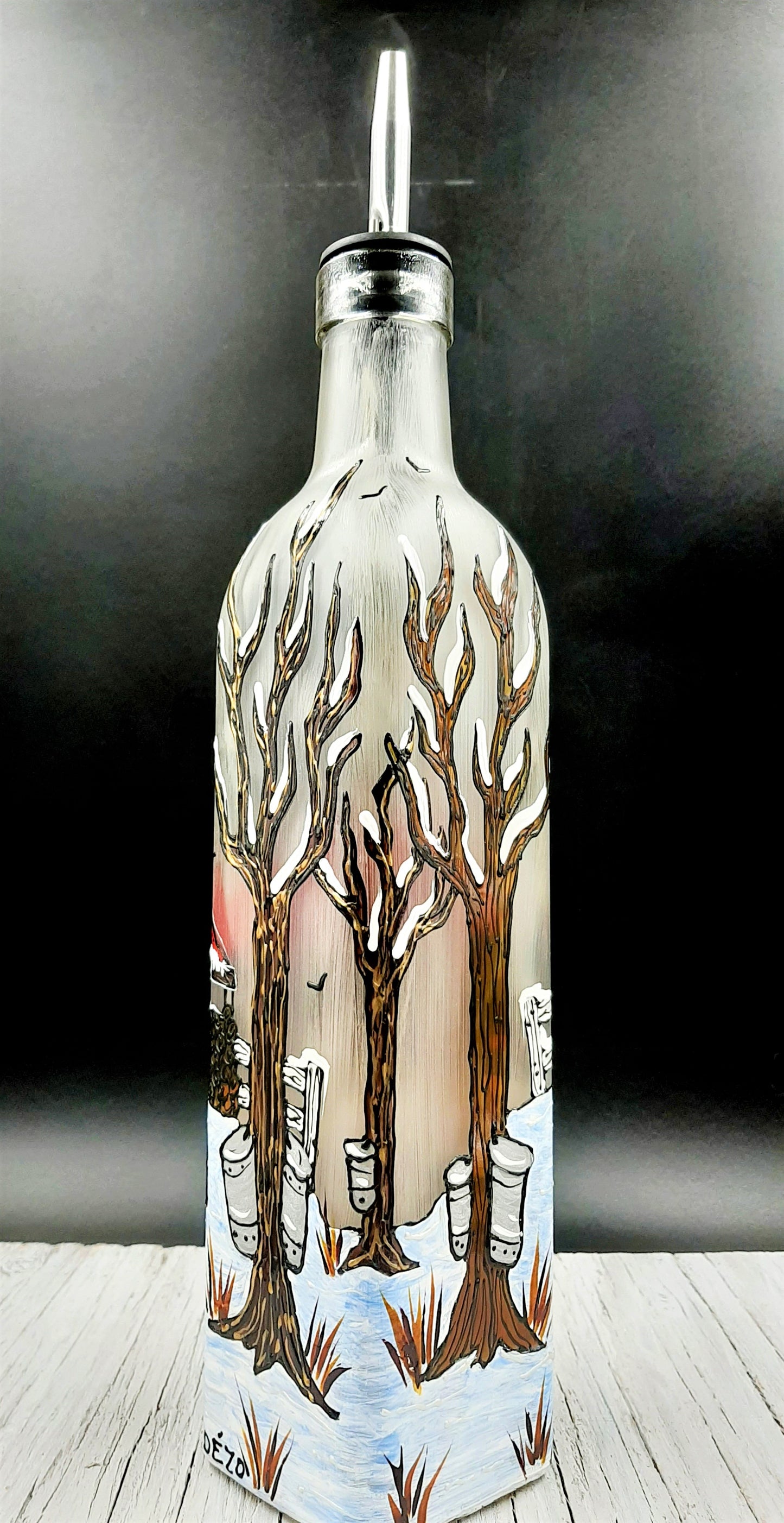Huilier Temps des sucres - Bouteille sirop d'érable