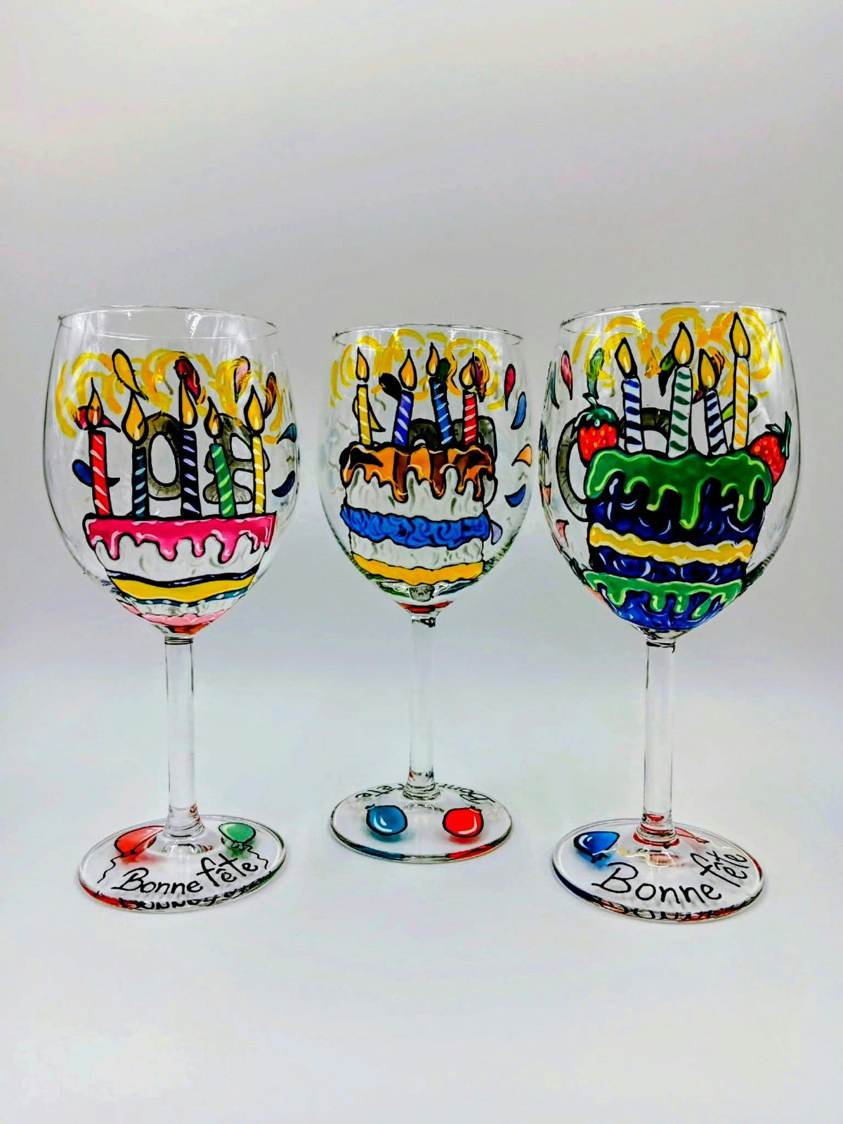 Coupe à vin anniversaire !  30 ans * 40 ans * 50 ans * 60 ans * 65 ans * 70 ans * 100 ans