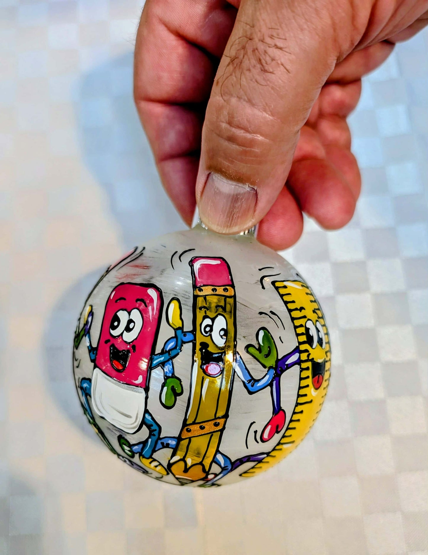 Boule de Noël Je suis grand.e maintenant personnalisable avec prénom