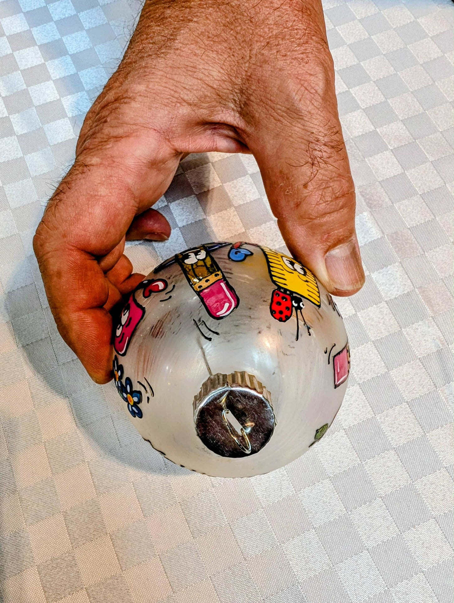 Boule de Noël Meilleure enseignante personnalisable avec prénom