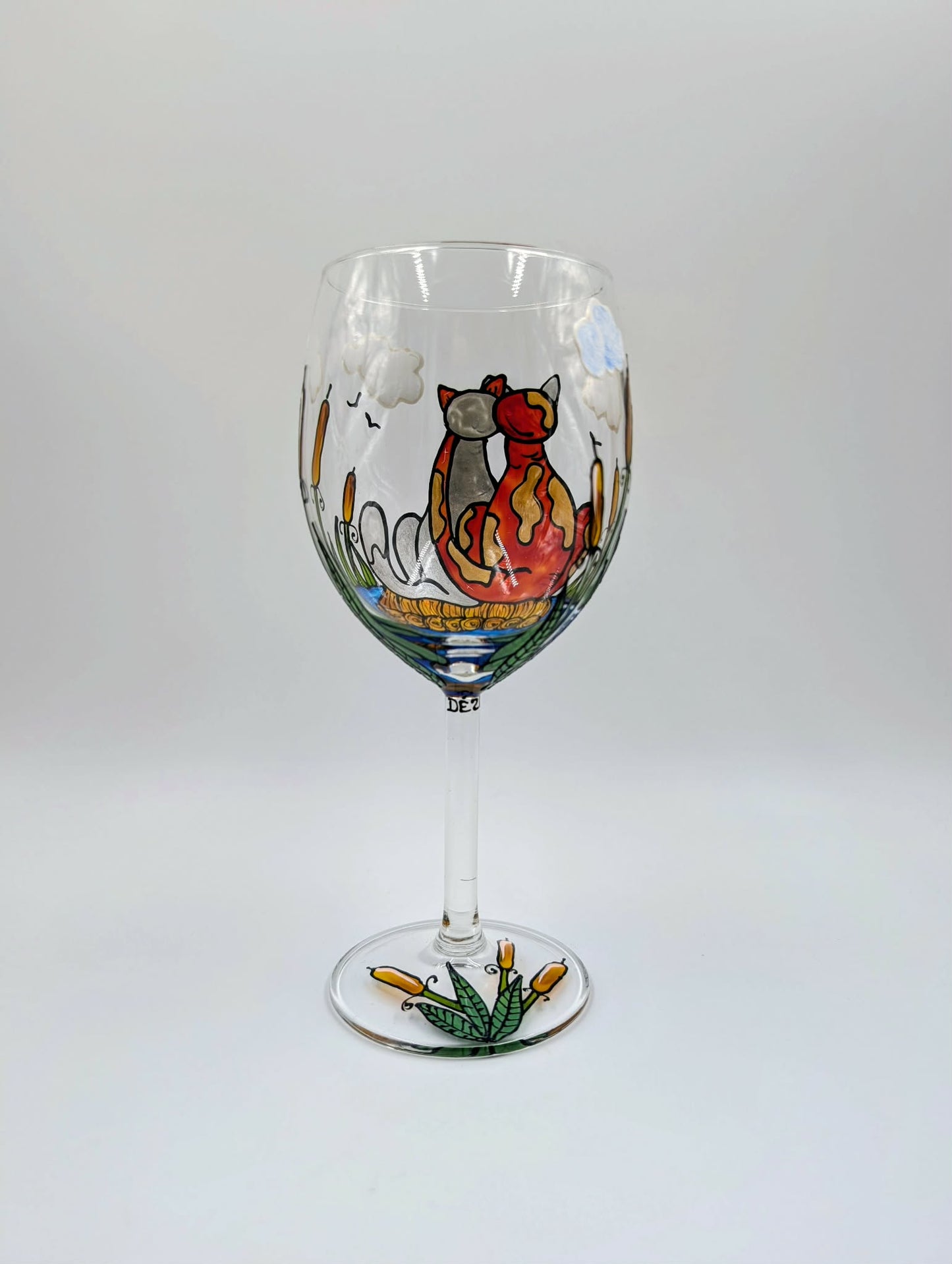 Coupe chats amoureux * Prête à partir *