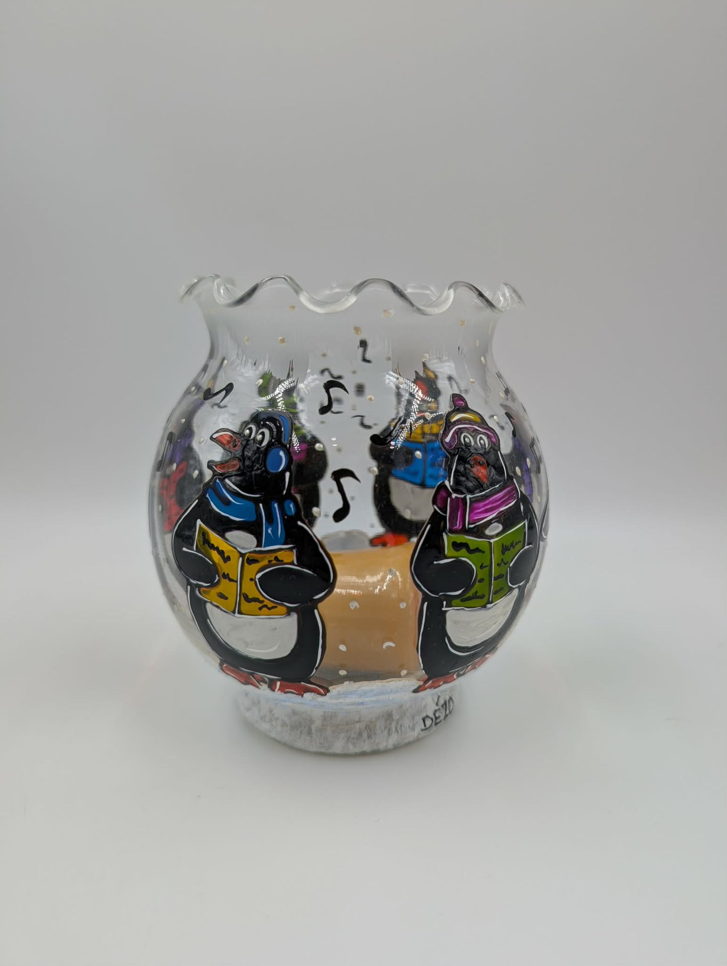 Chandelier frisé Chorale de pingouins ** Prêt à partir **