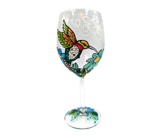Coupe à vin colibri - frioritures guirly