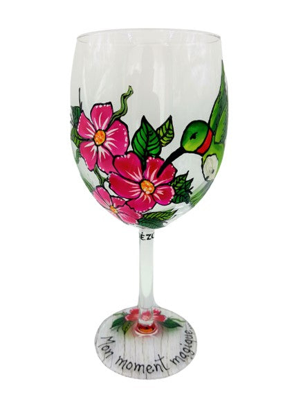 Coupe à vin colibri