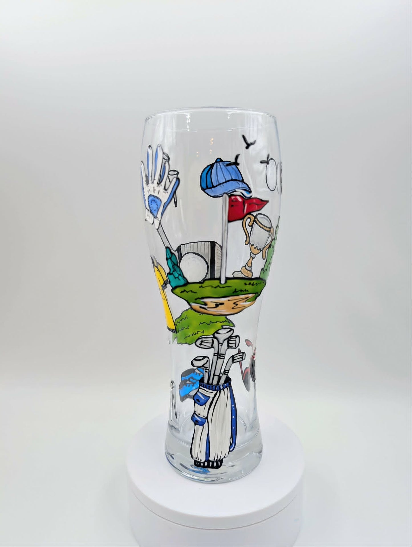 Verre à bière golf, 20 onces, cadeau golfeur et golfeuse