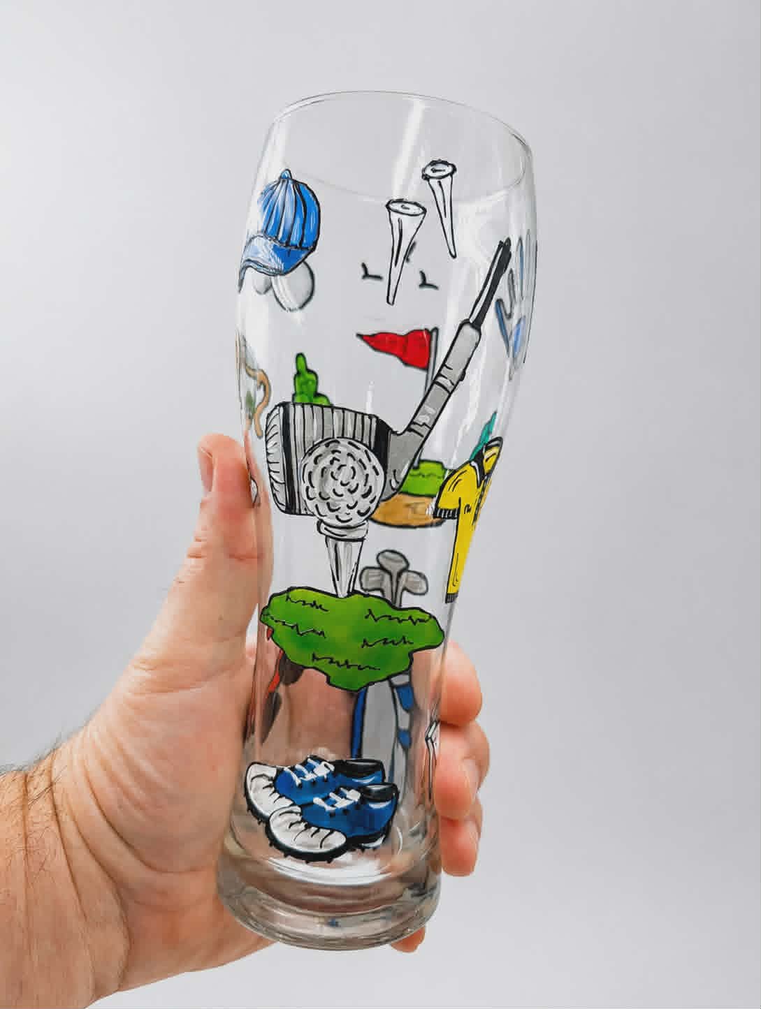 Verre à bière golf, 20 onces, cadeau golfeur et golfeuse