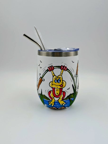 Gobelet isotherme Grenouille ** Prêt à partir **