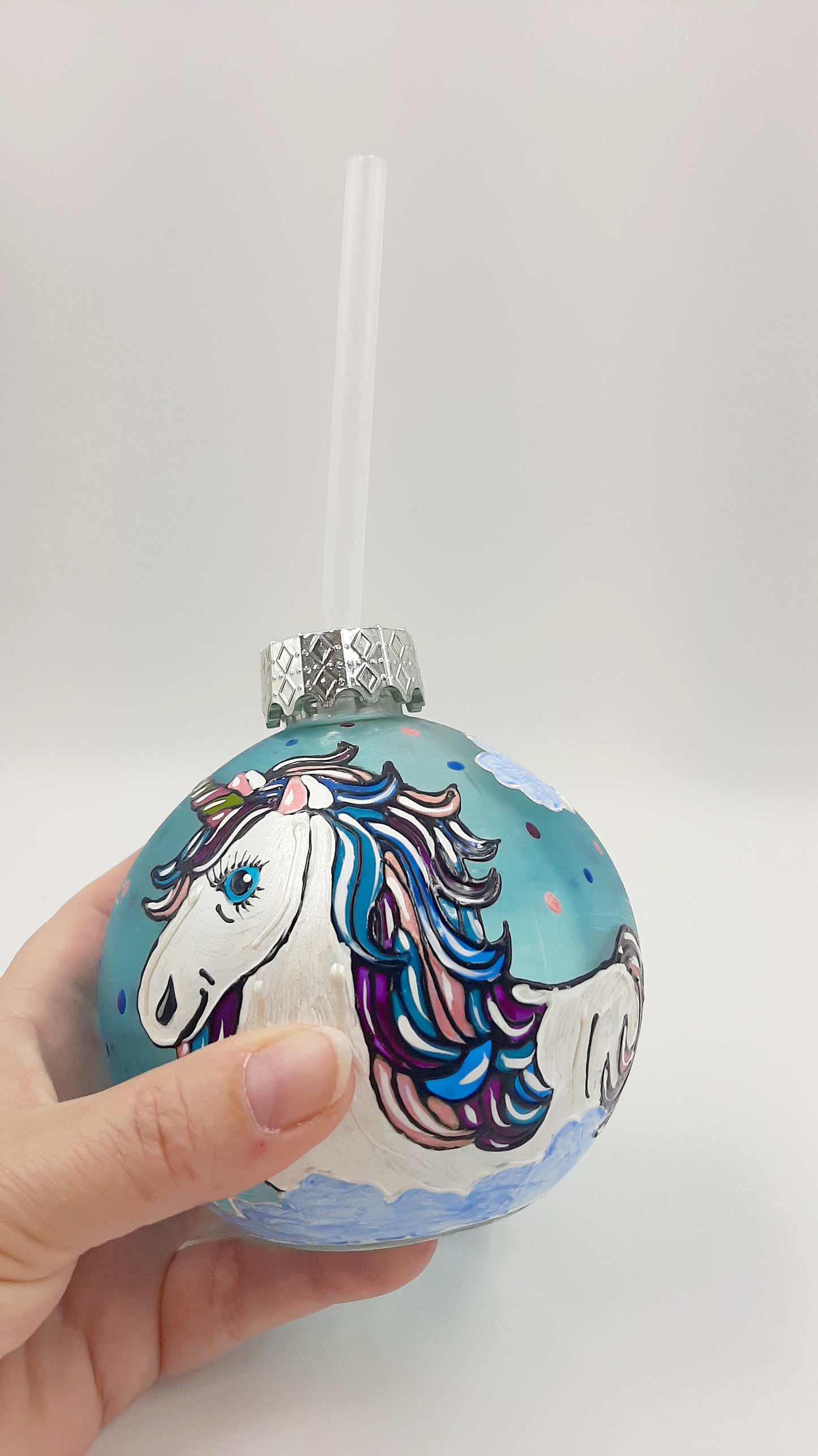 Boule cocktail licorne